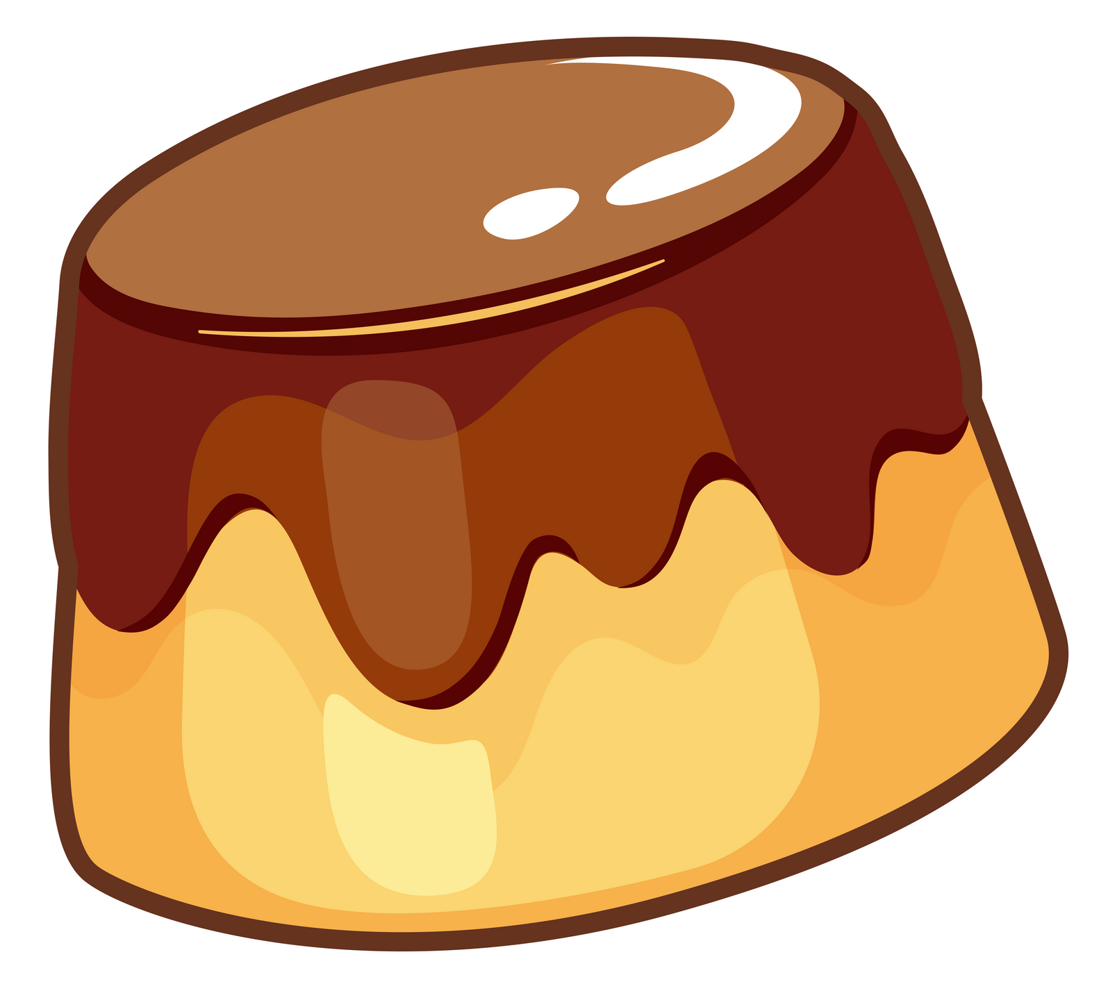 dessert cute drawn style